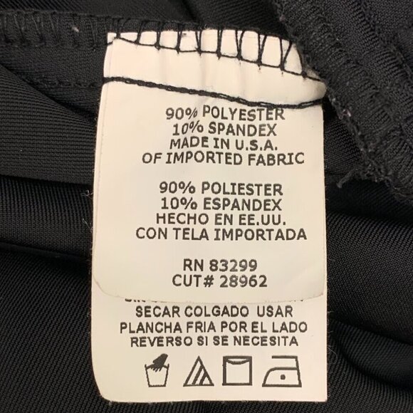 Tiana B. Dress Sz Large Black Velvet Velour Long Sleeve Dark Romantic Goth Fall - Picture 8 of 9